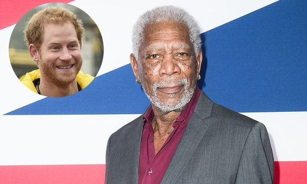 Morgan Freeman will participate in the royal's upcoming Invictus Games opening ceremony.
<br>
Photos: Getty Images