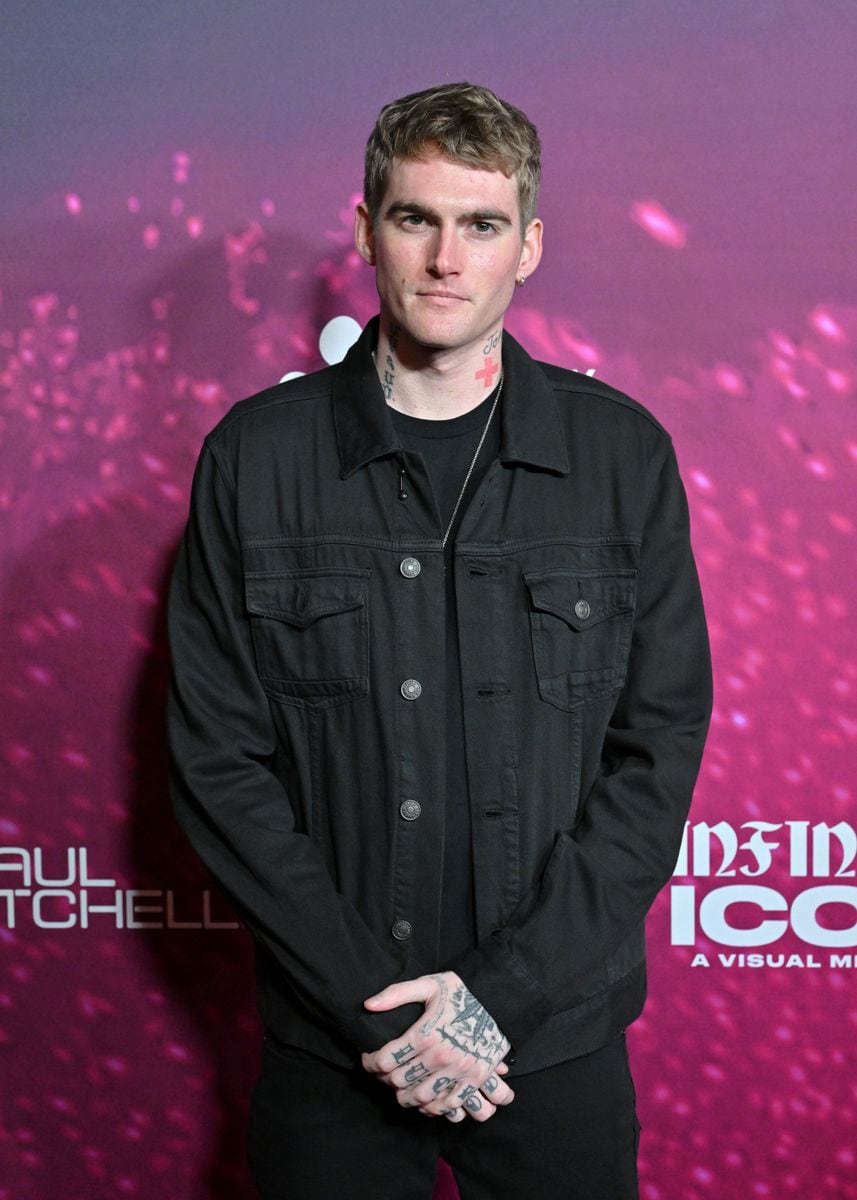 Presley Walker Gerber attends the World Premiere of "Infinite Icon: A Visual Memoir" at AMC The Grove 14 