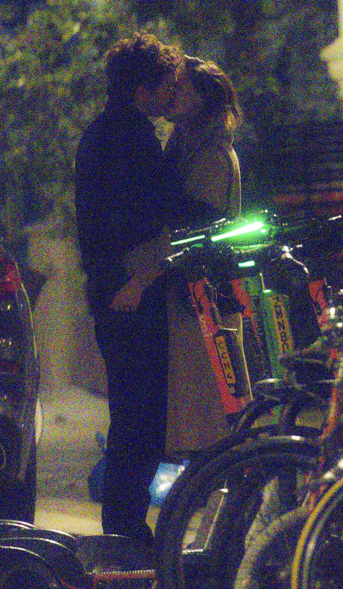 Olivia Wilde and Caspar Jopling