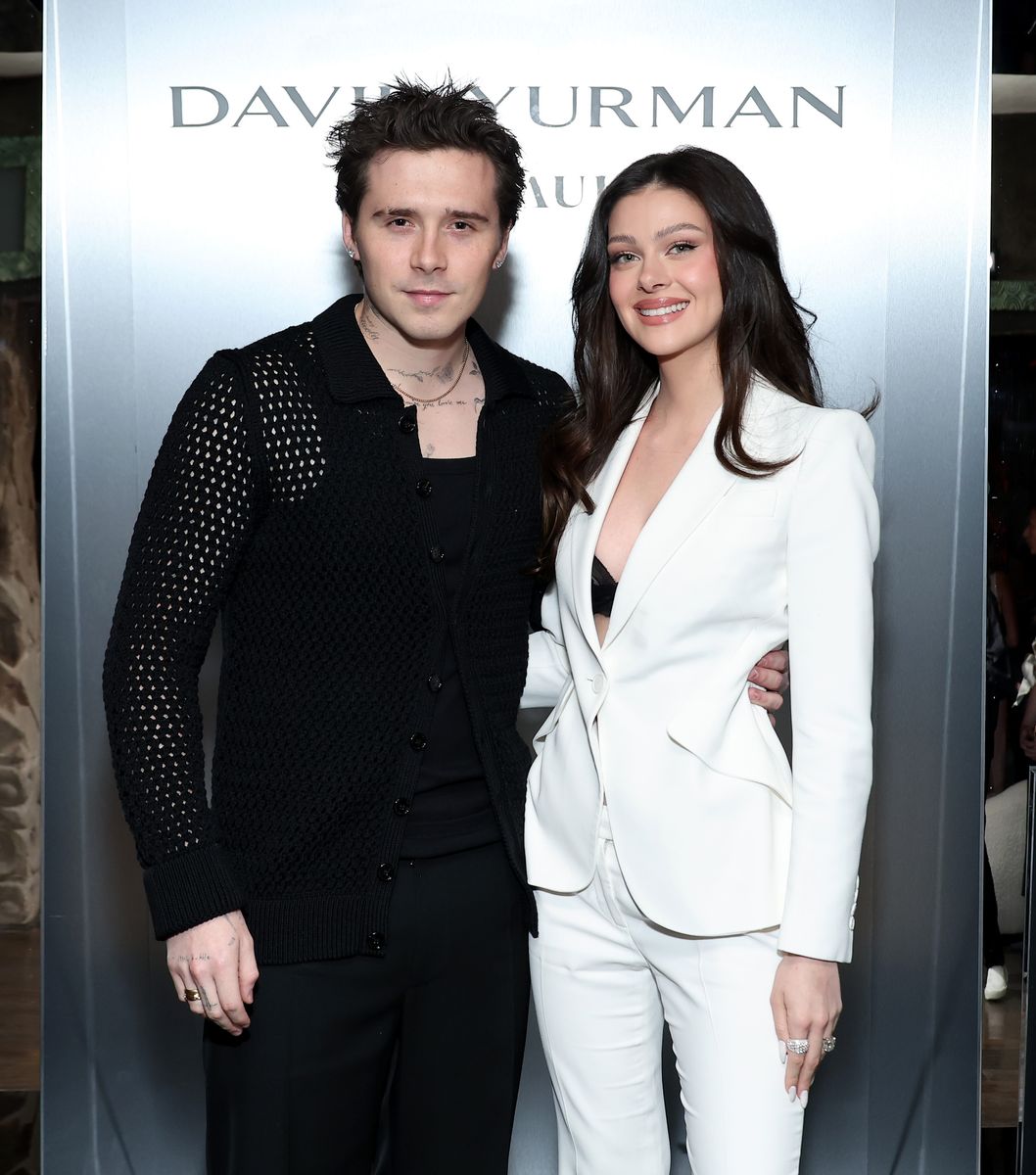Brooklyn Beckham and Nicola Peltz 