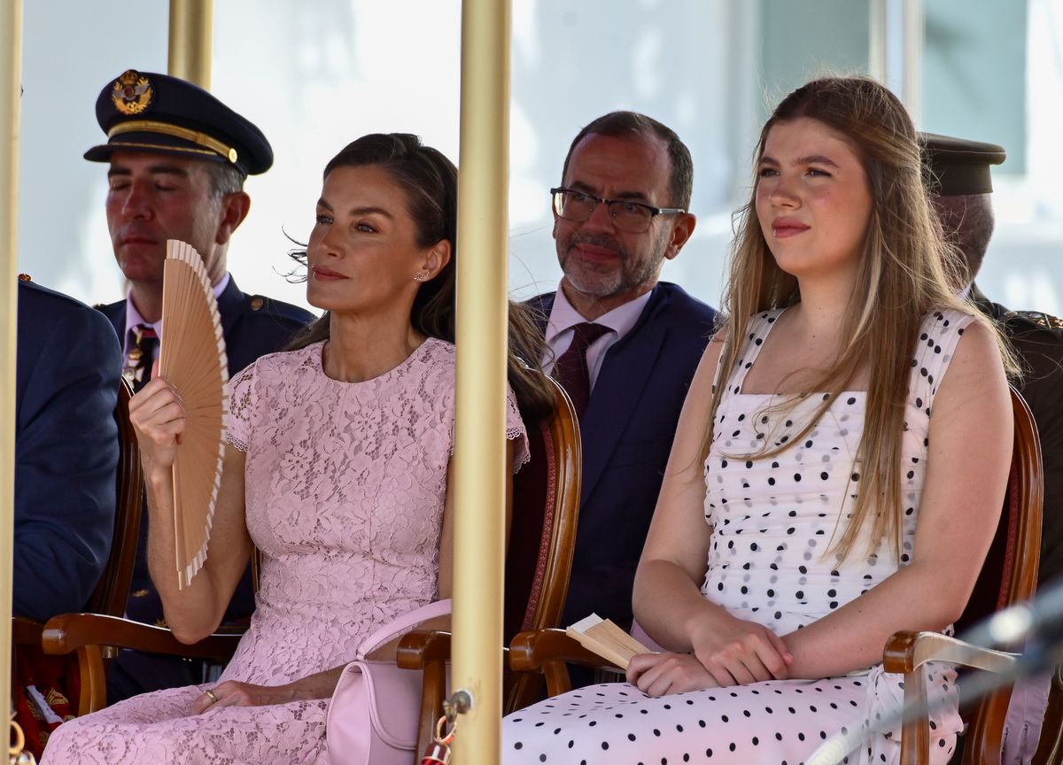 Queen Letizia and Infanta Sofia attended the event