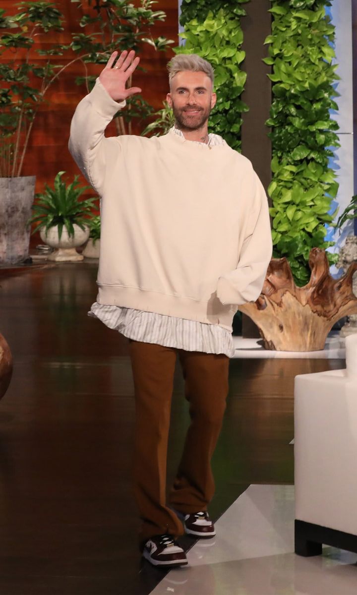 Adam Levine on the 'Ellen DeGeneres Show'