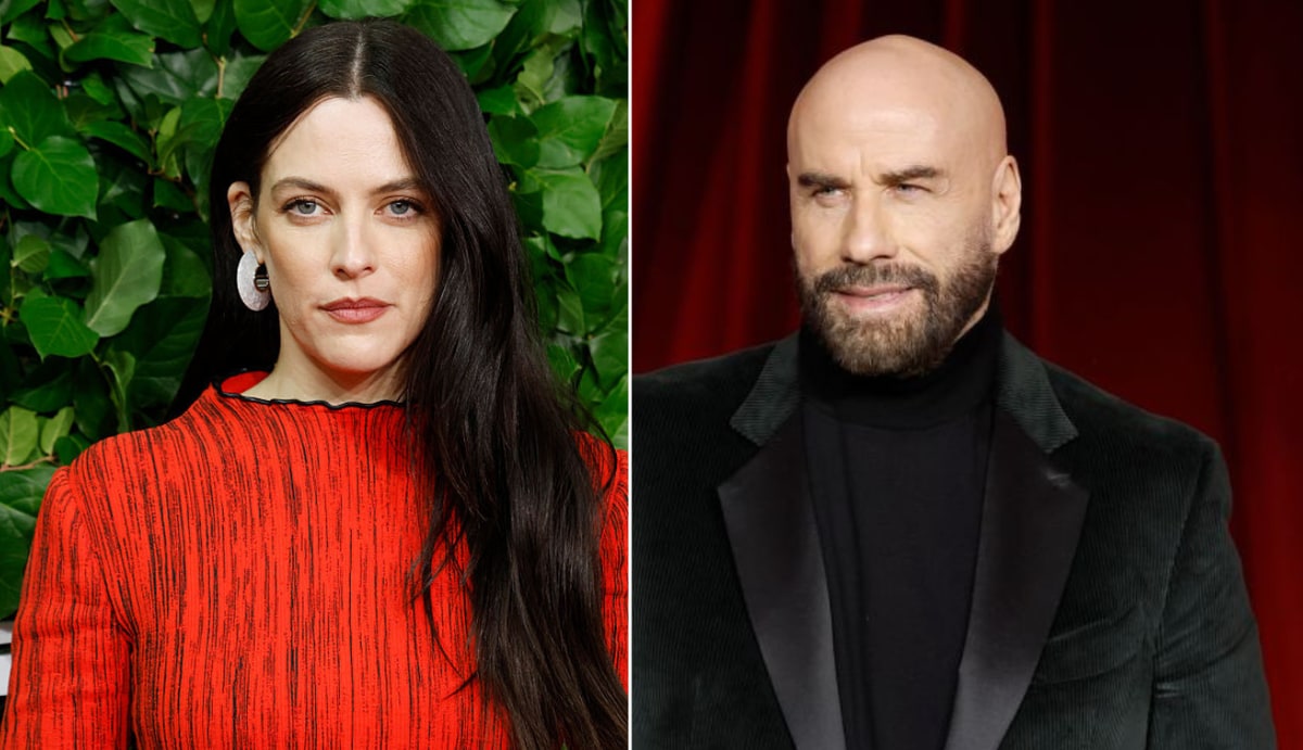 Riley Keough, John Travolta