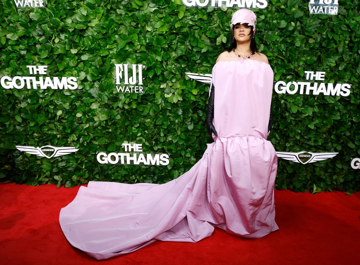 Rihanna attends the 35th Gotham Film Awards 