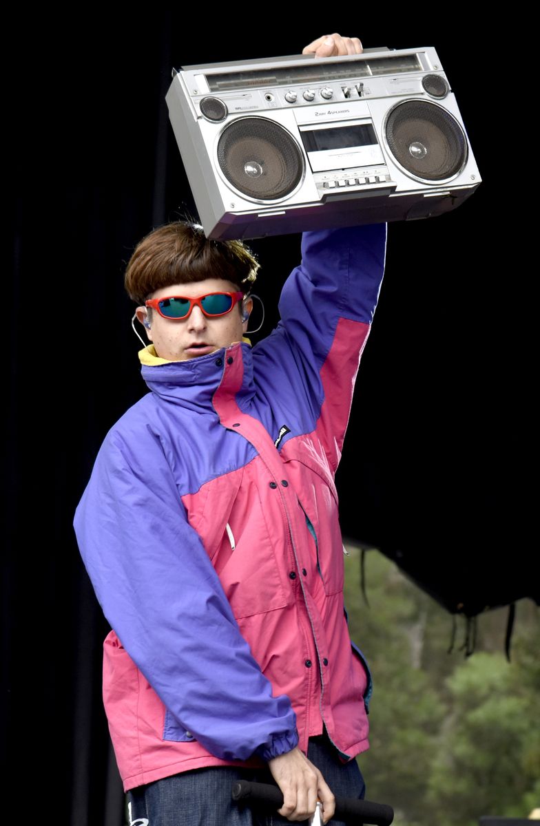 Oliver Tree performs during the 2017 Outside Lands Music and Arts Festival