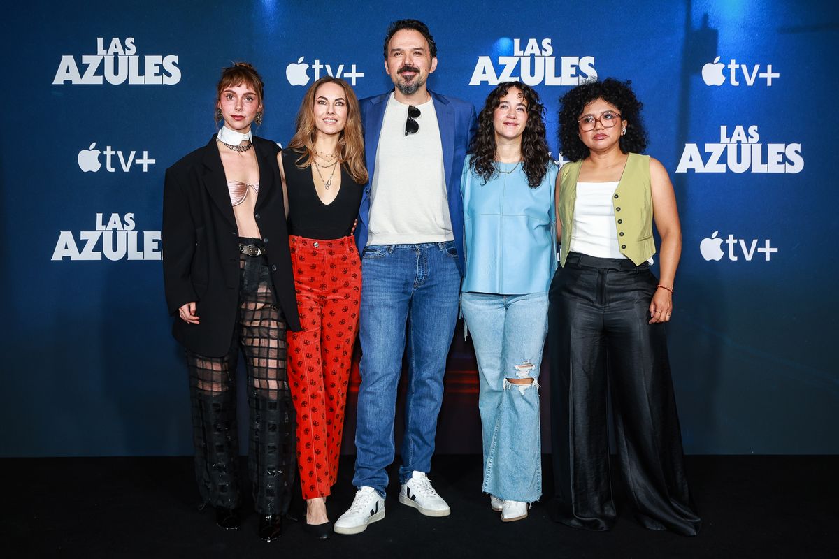 Showrunner and Director Fernando Rovzar and actresses Natalia TÃ©llez, Barbara Mori, Ximena SariÃ±ana, and Amorita Rasgado 