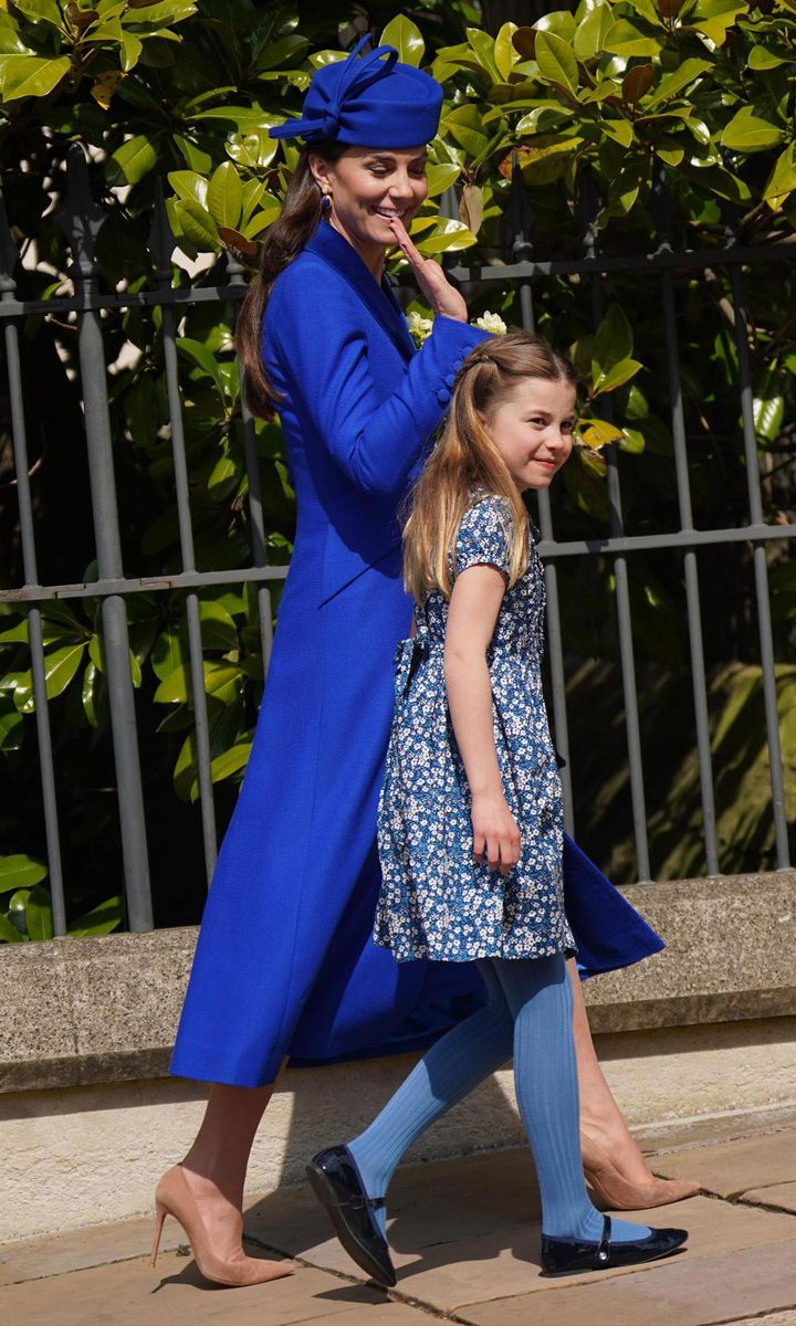 Princess Charlotte plays the piano like her mother