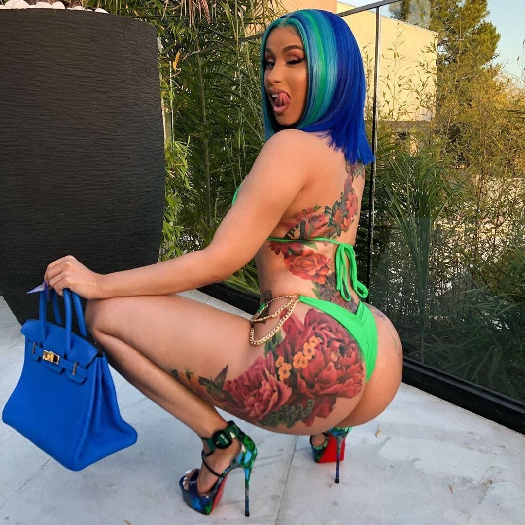 cardi b tattoo