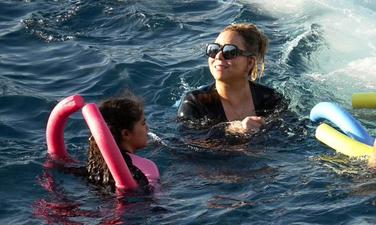 Mariah Carey Capri Vacation