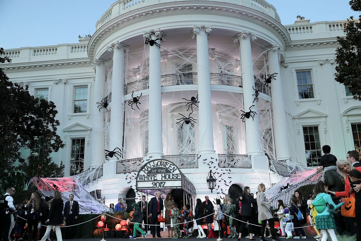 Halloween celebration at the White House in 2017