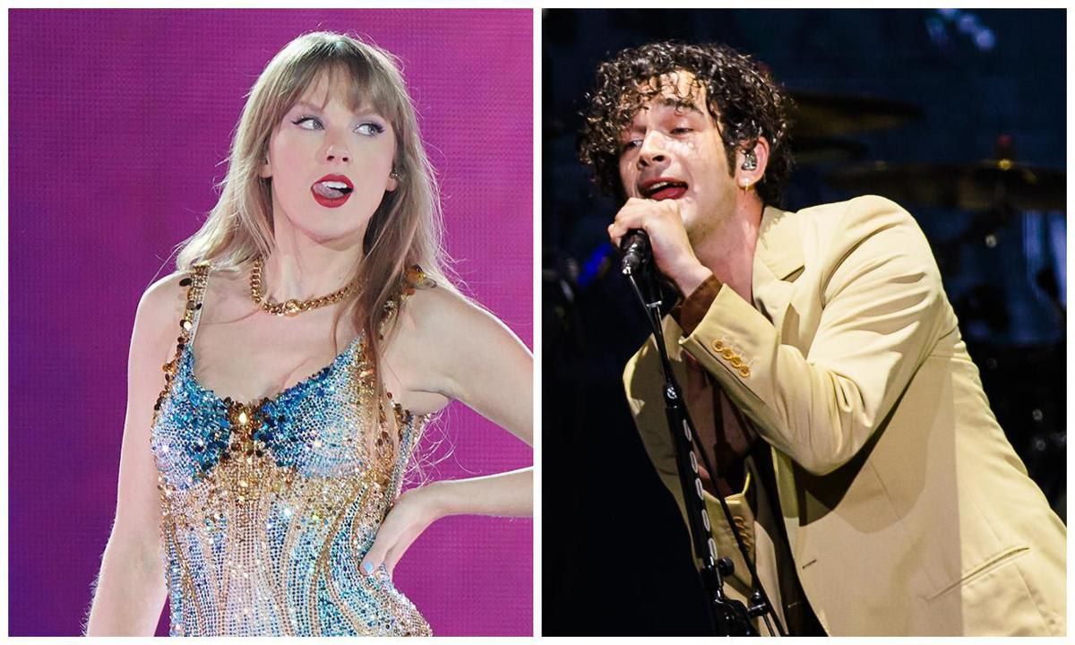 Taylor Swift and Matt Healy