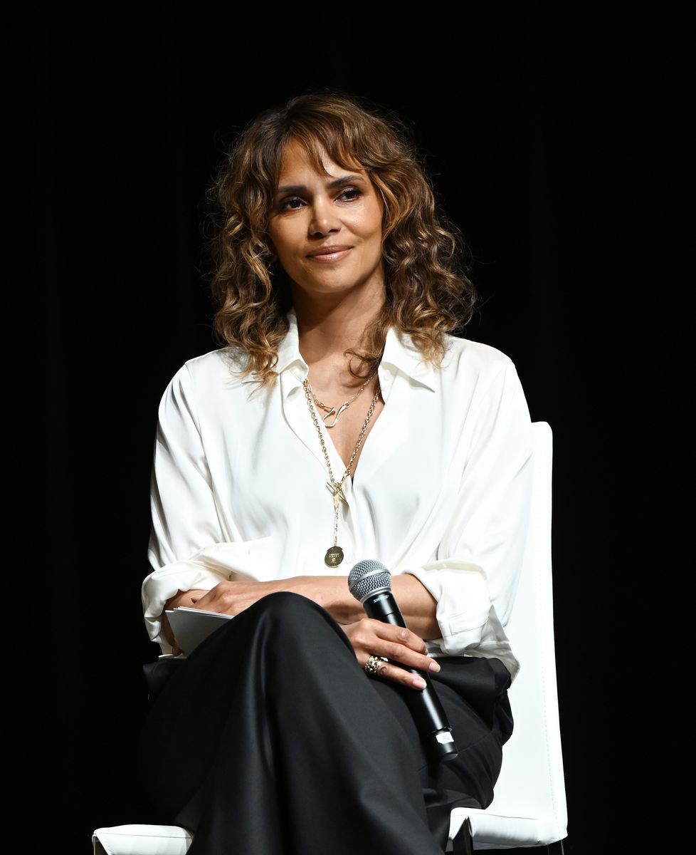 Halle Berry speaks about Pendulum Probiotics at IFM's Annual Functional Medicine Conference at Bellagio Hotel & Casino on May 31, 2024 in Las Vegas, Nevada. (Photo by Denise Truscello/Getty Images for Pendulum)