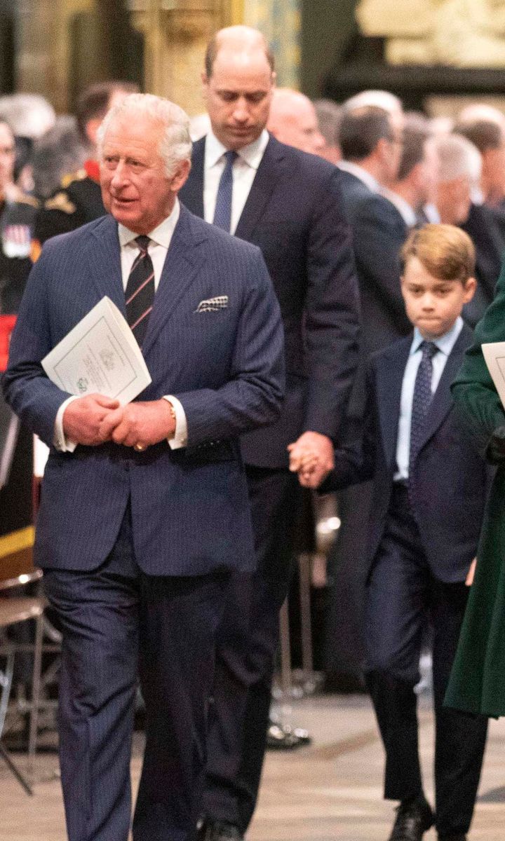 The Duke of Cornwall and Cambridge is first in line to the throne, followed by his eldest child Prince George