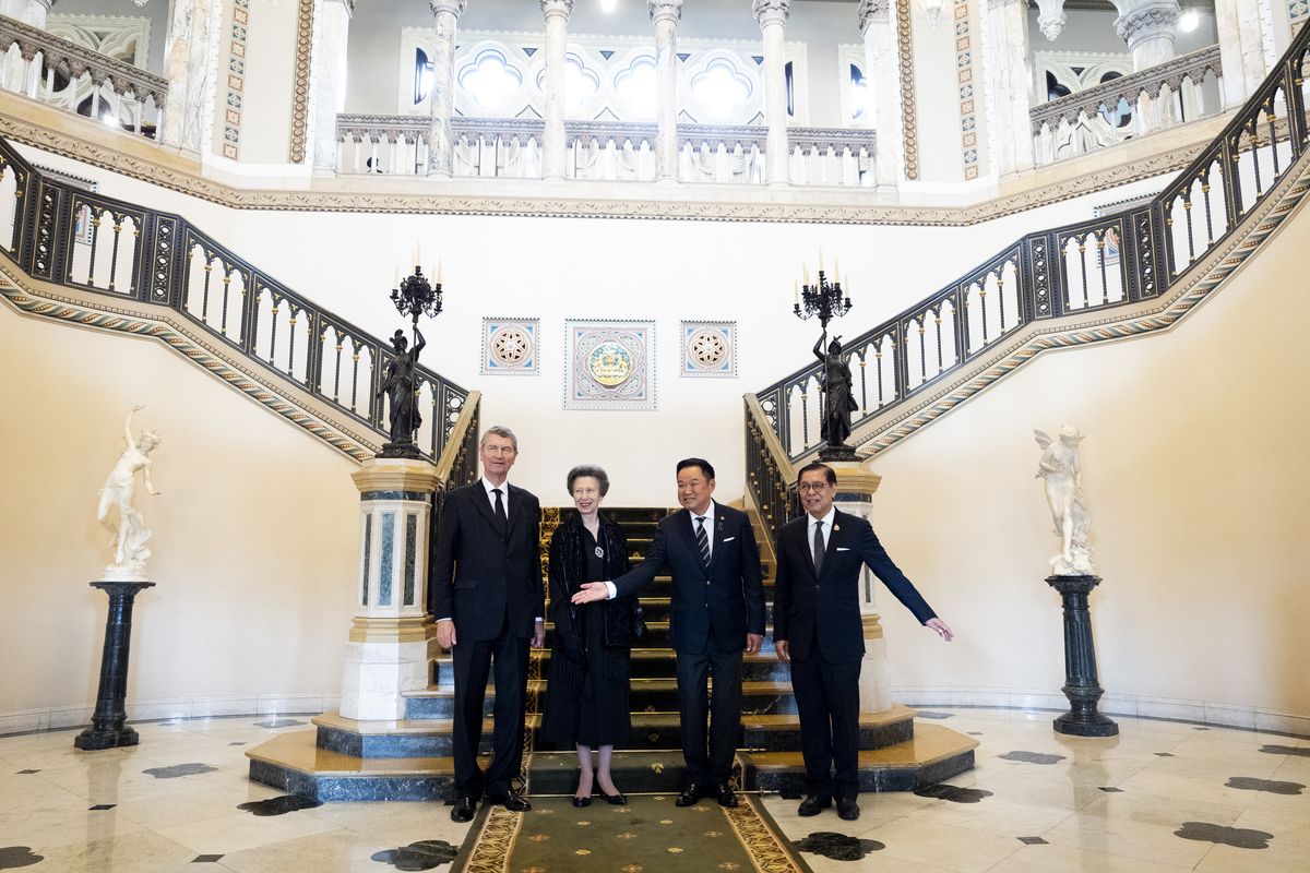 Princess Anne attended meetings with Thailand's Prime Minister and members of the Thai royal family during the official visit.