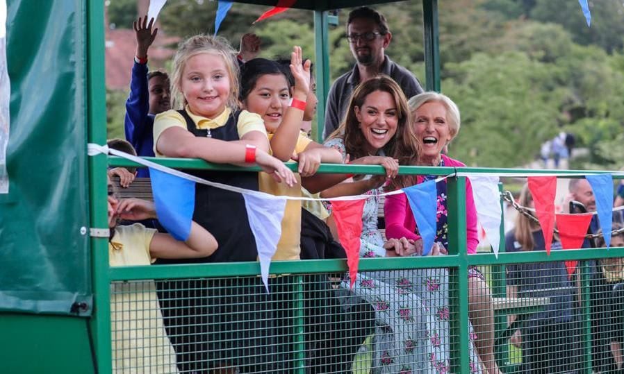 Kate Middleton reveals Prince Louis loves to smell flowers