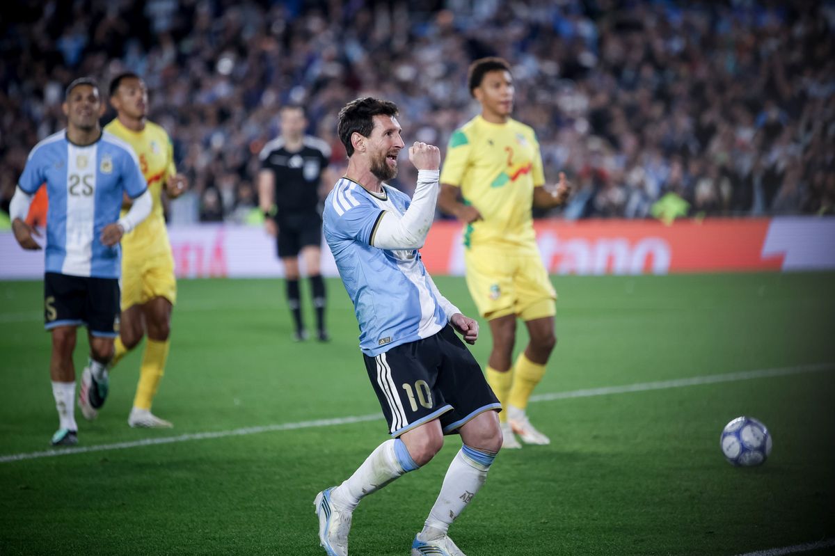 Messi's final Argentina goal was a penalty against Benin on October 6, 2026, at the Estadio Monumental in Buenos Aires. He scored in the 71st minute as Argentina won 3-0.
