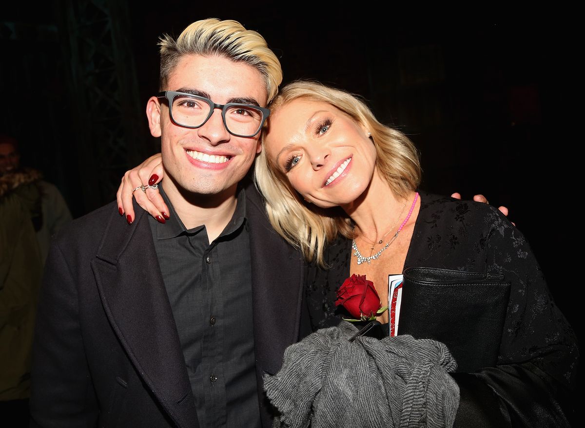 Michael and Kelly at the Broadway debut of the show 'Kinky Boots'