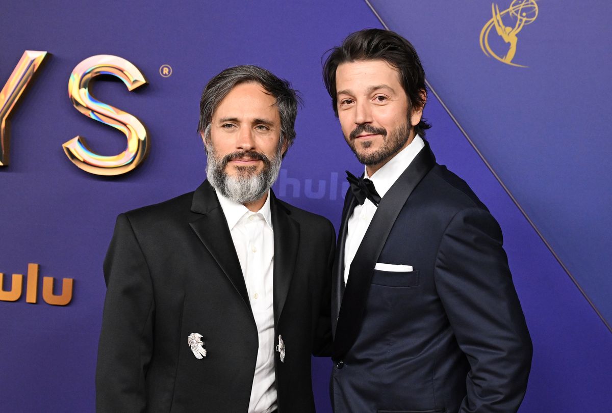 Gael Garci­a Bernal and Diego Luna at the 76th Primetime Emmy Awards 