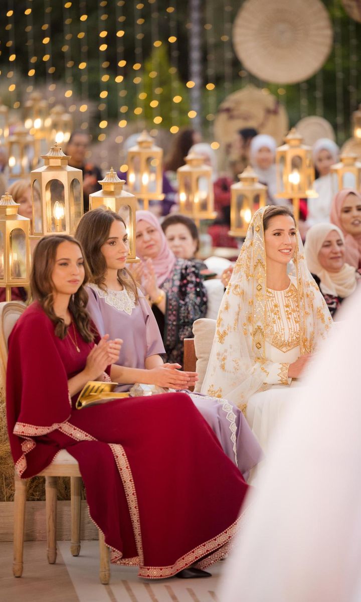 Rania's daughter Salma (left) recently graduated from from the University of Southern California with a BA in archaeology.