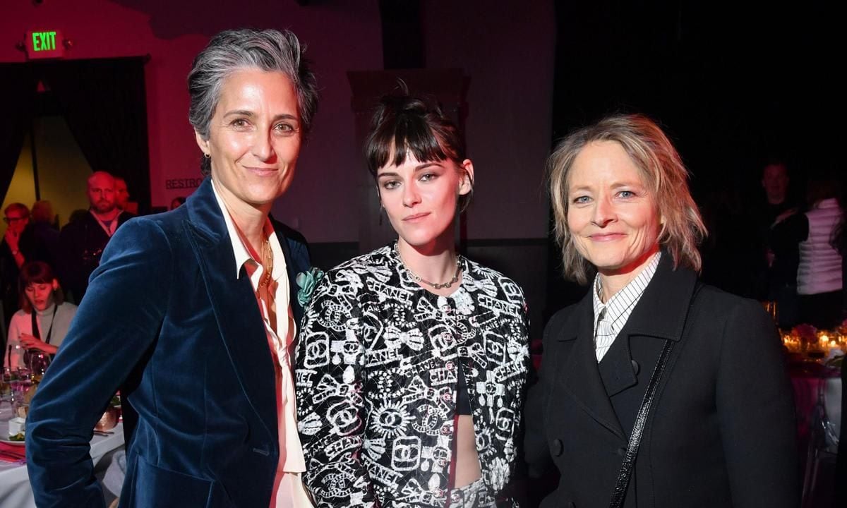 Alexandra Hedison, Kristen Stewart and Jodie Foster