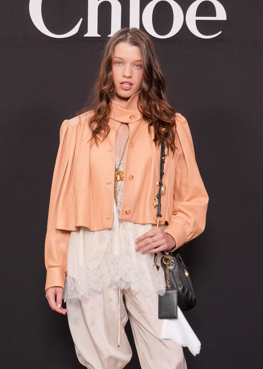 Ever Anderson attends Paris Fashion Week 