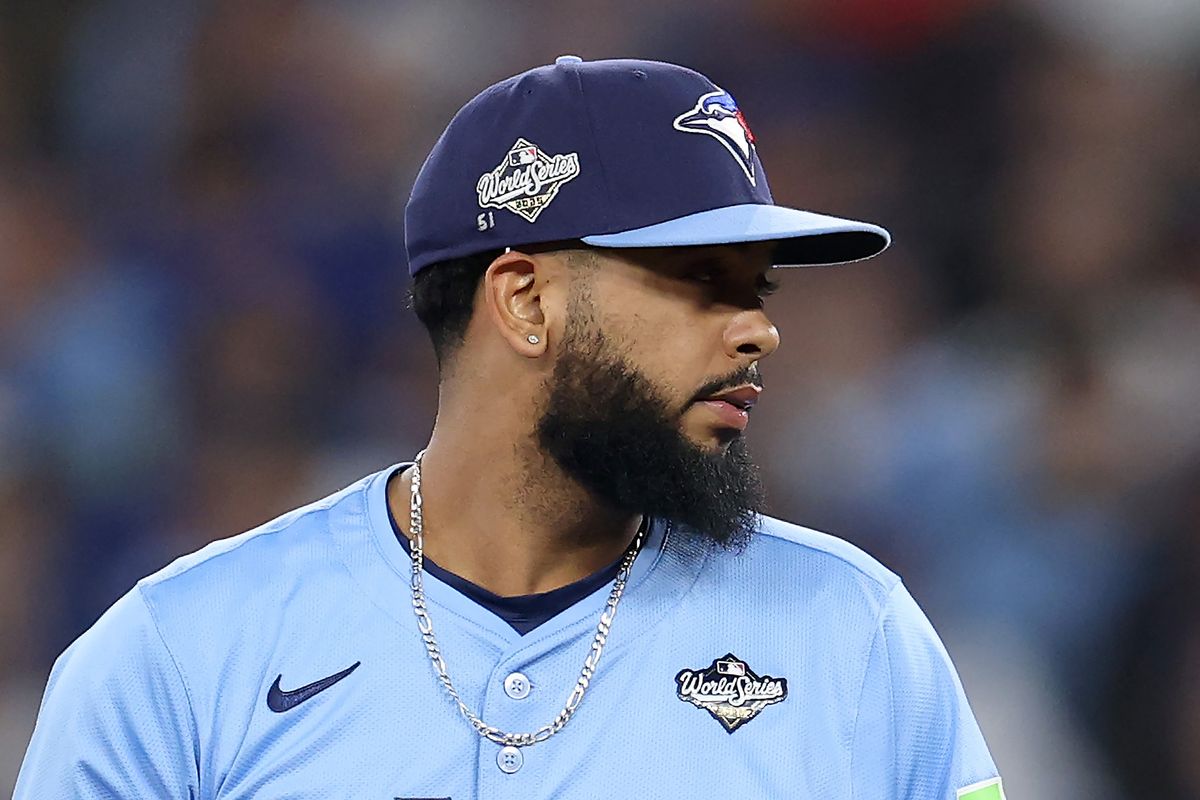 Players from the Dodgers and the Toronto Blue Jays honored Vesia by embroidering the number 51 on their caps