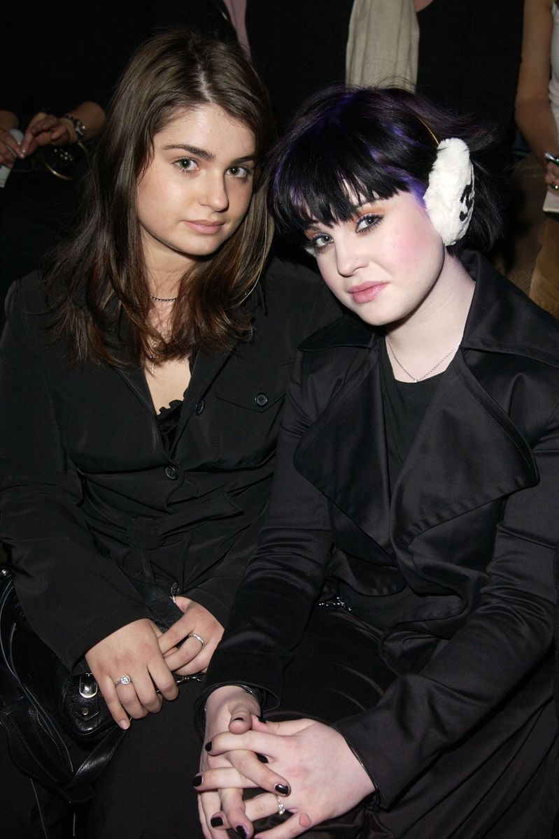 Aimee Osbourne and Kelly Osbourne