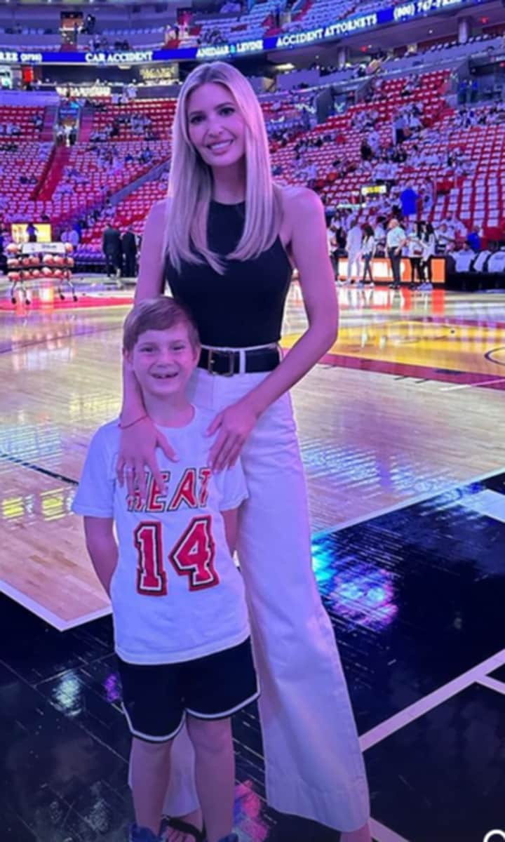 Ivanka Trump and her son