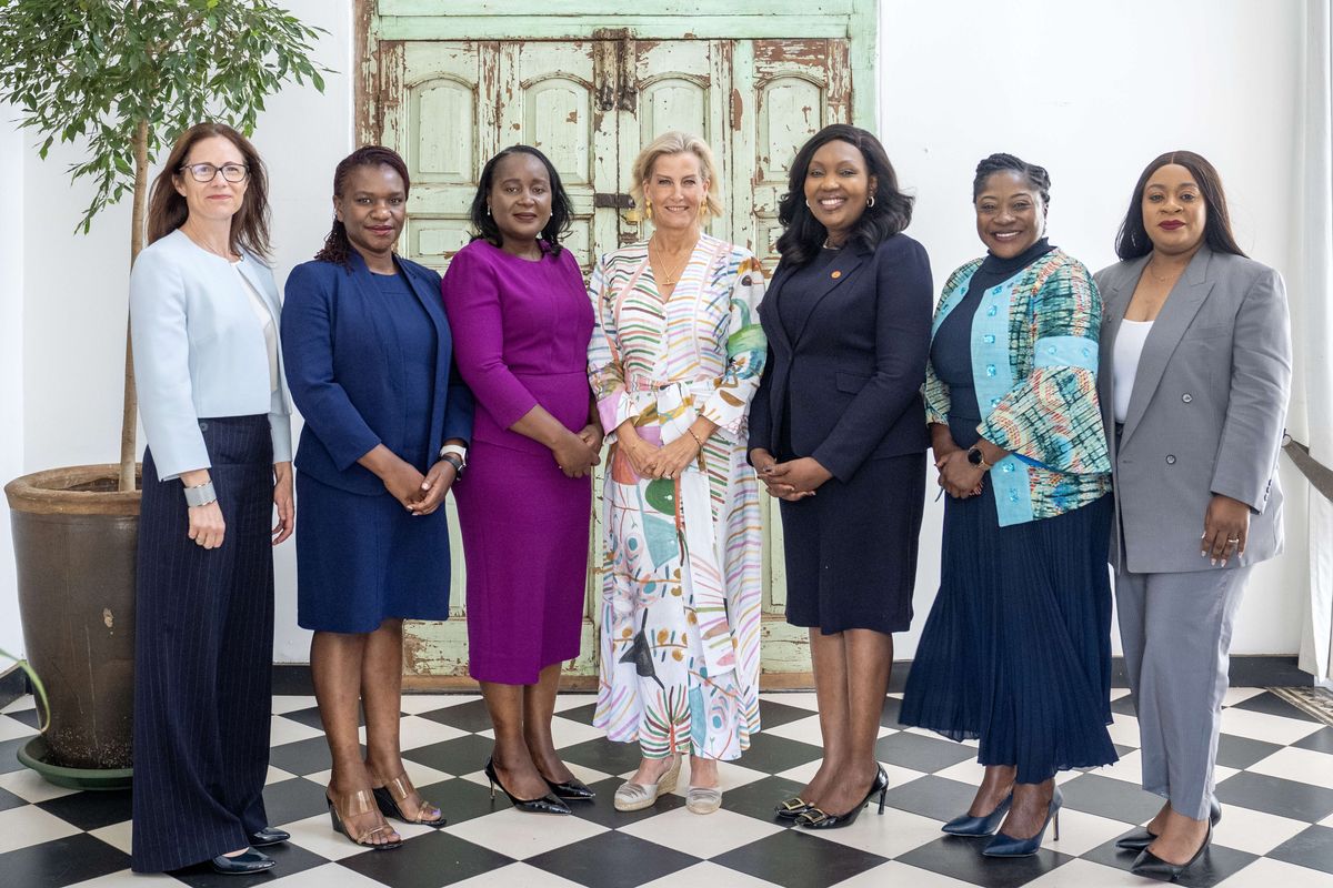 The Duchess spent time with artists and survivors of gender-based violence who use creative work to support healing and empowerment.