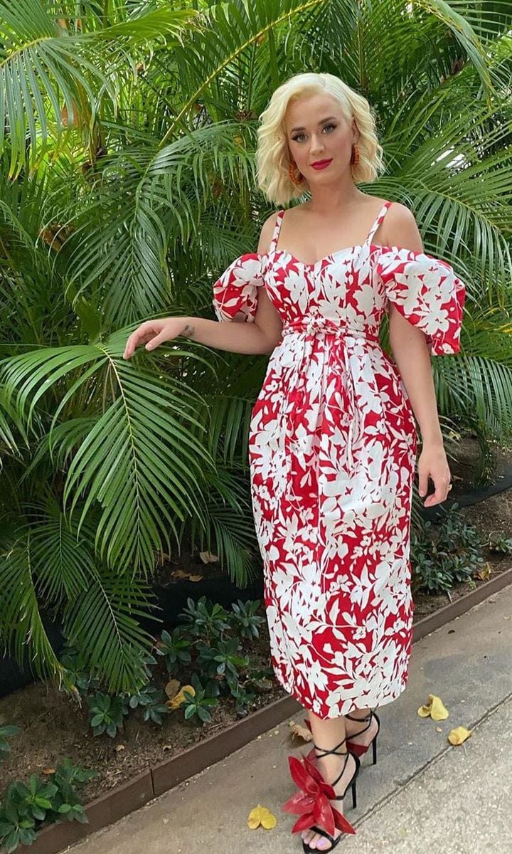 Katy Perry in Hawaii American Idol