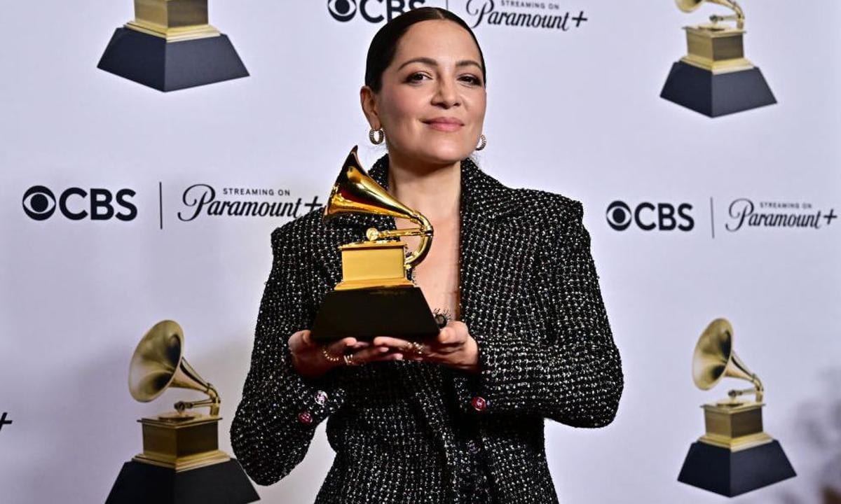 US ENTERTAINMENT MUSIC GRAMMYS AWARD PRESS ROOM