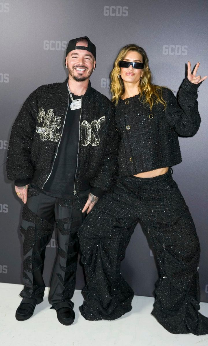 J Balvin and Valentina Ferrer