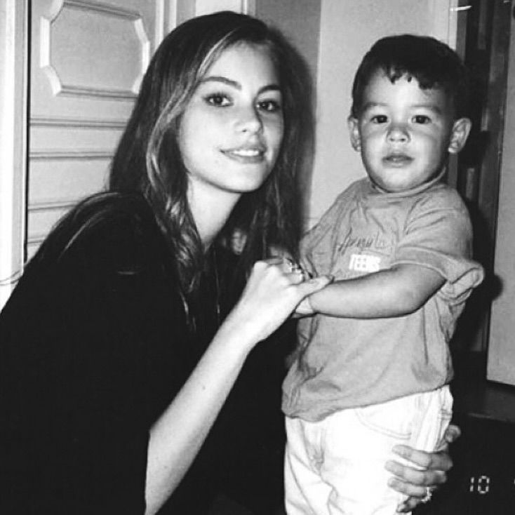 Sofía Vergara’s son Manolo shared rare pics of the Colombian star as a mom over the years