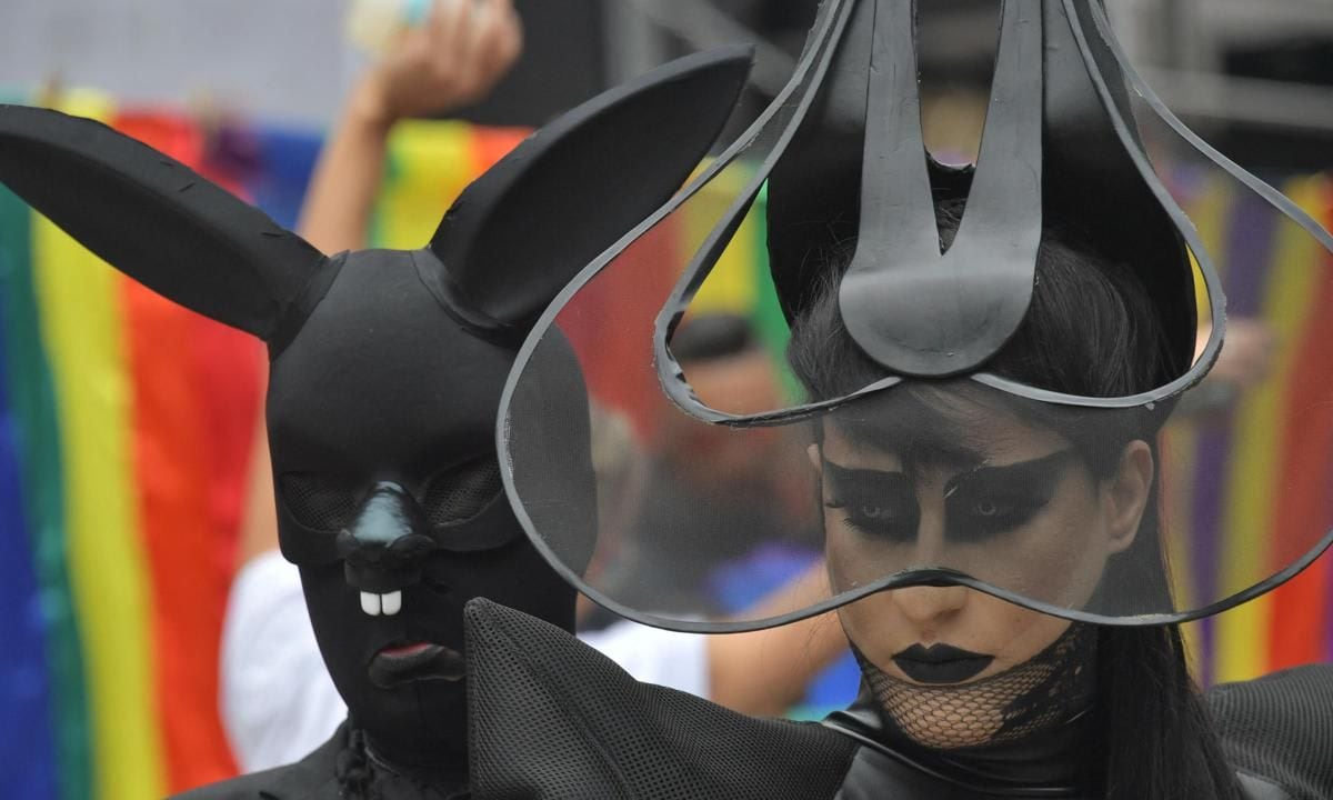 Gay Pride Parade in Sao Paulo