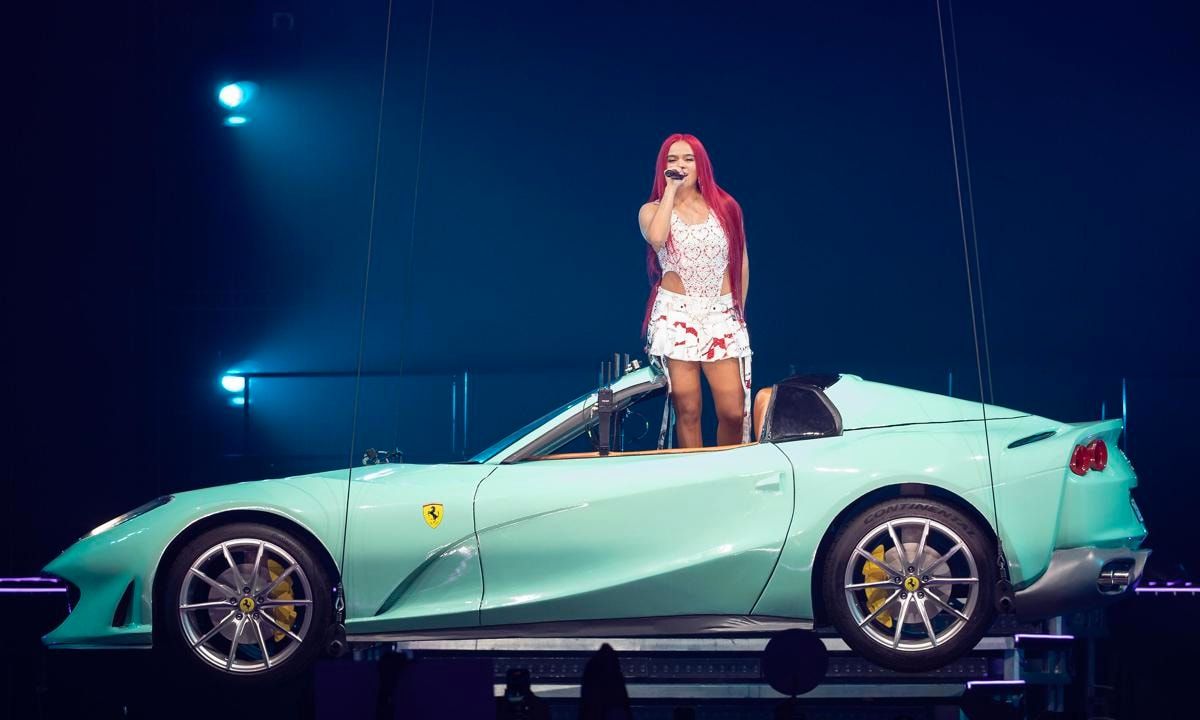 Karol G Performs At Rogers Arena