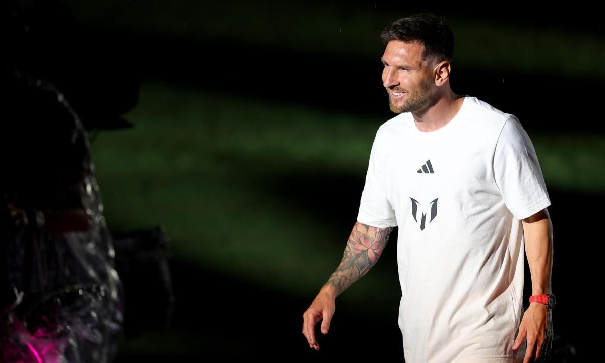 Inter Miami CF Hosts "The Unveil" Introducing Lionel Messi