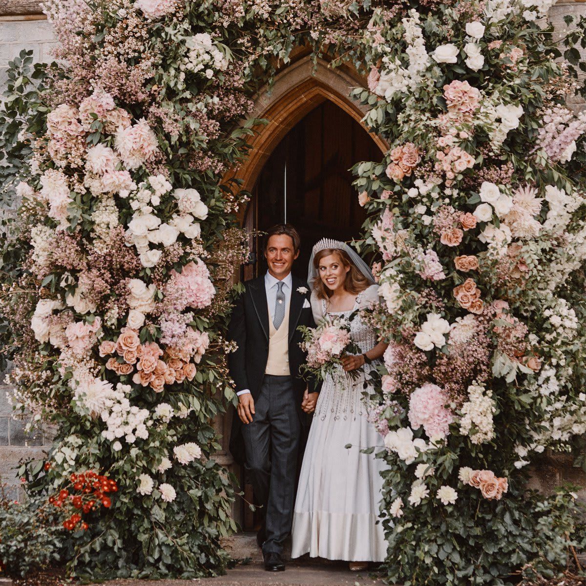 Ahead of the couple’s first wedding anniversary it was revealed that Beatrice and Edo are expecting their first child together