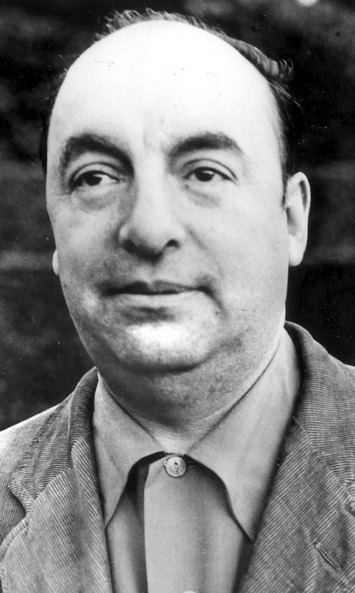 PABLO NERUDA (1904 1973). Chilean poet, novelist and diplomat. Photograph, 1951. Siao   ullstein bild