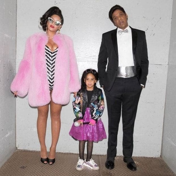 The couple are parents of three children, including six-year-old daughter Blue Ivy.
Photo: Instagram/@beyonce