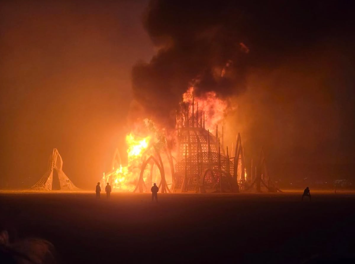 The festival’s infamous 'Orgy Dome.'