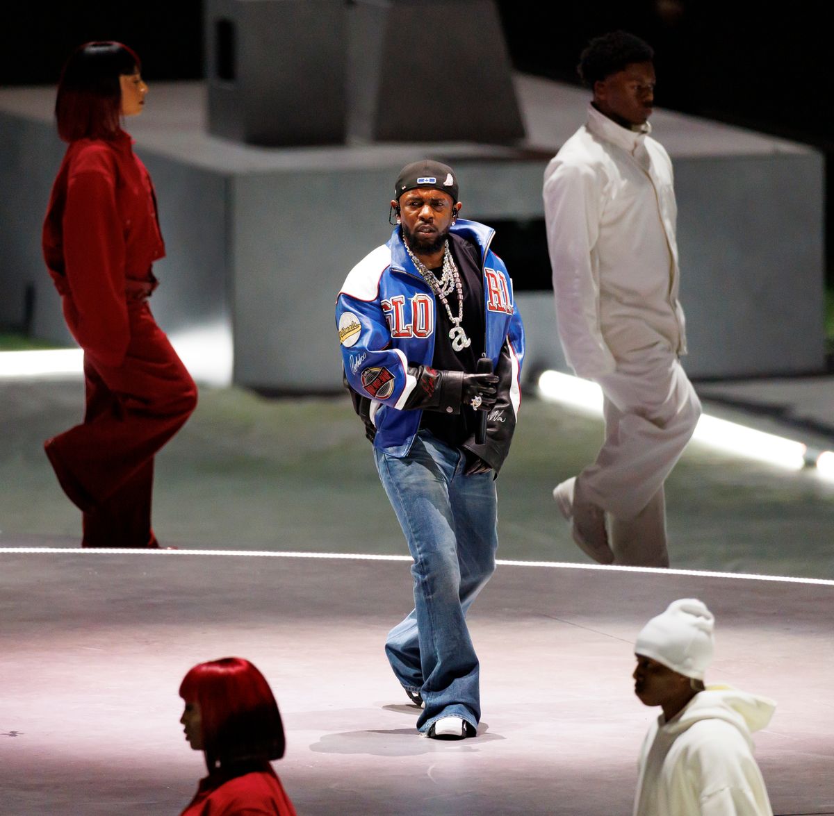 Kendrick Lamar at Super Bowl LIX 