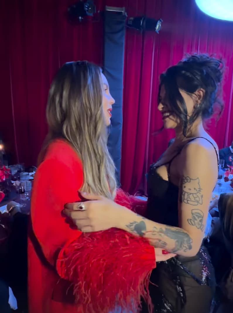 Belinda and Cazzu crossed paths at an event, and their reaction is priceless