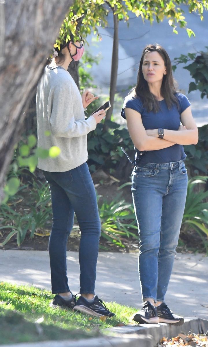 Jennifer Garner and Violet Affleck