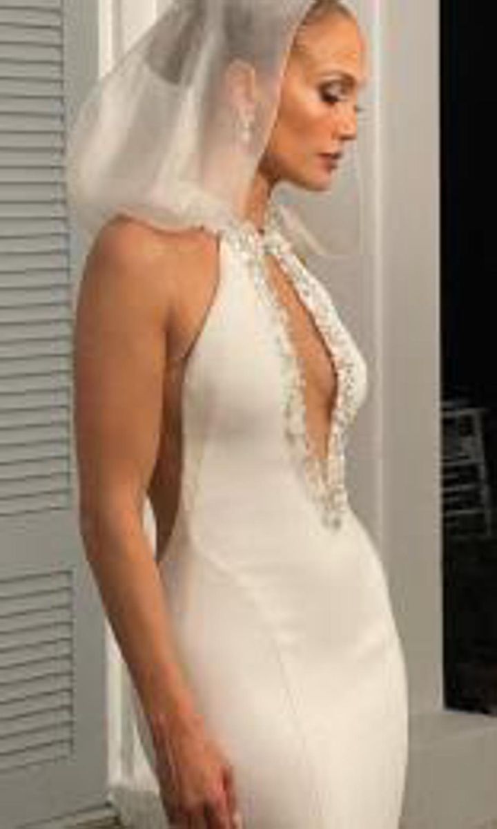 Jennifer Lopez shares close-up pictures of her wedding dresses