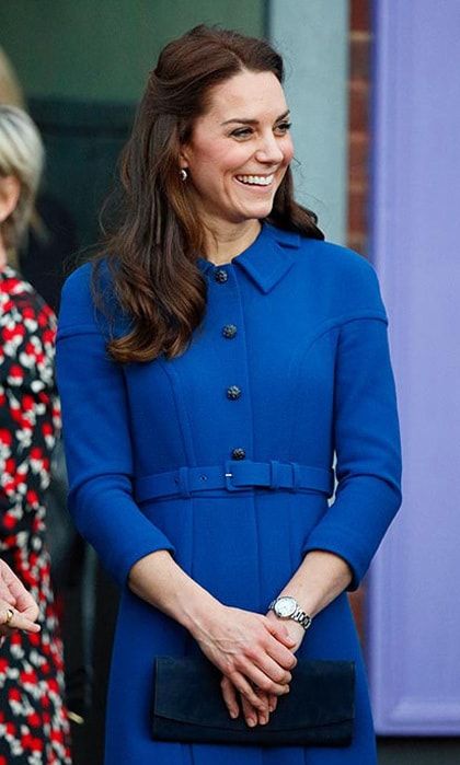 The Duchess is rarely seen without a clutch in her hands.
Photo: Getty Images