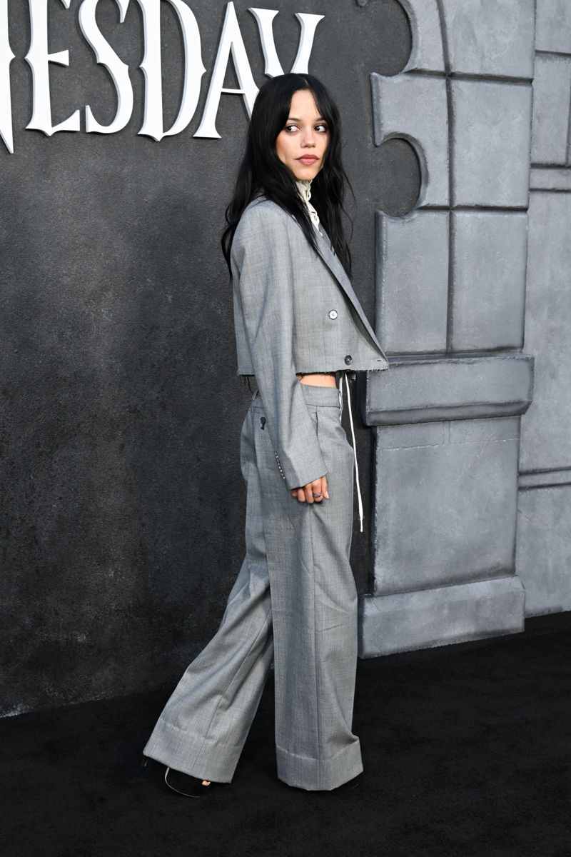 Jenna Ortega at Netflix's "Wednesday" Emmys FYSEE Event.