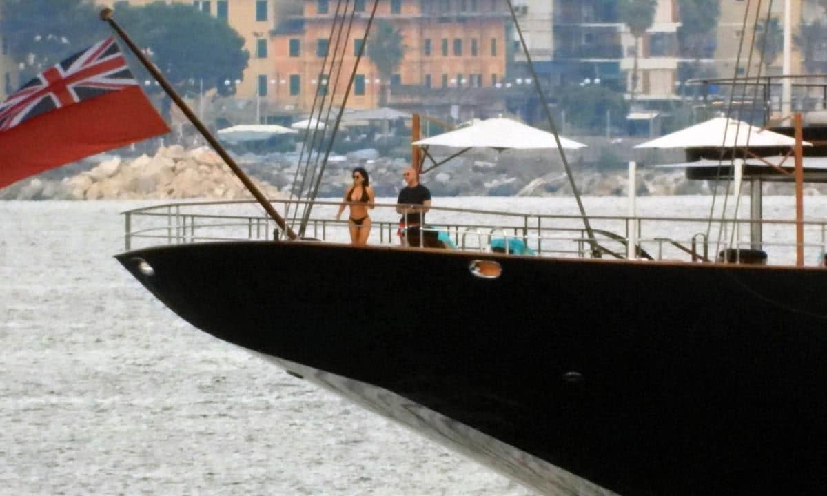 Celebrity Sightings In Portofino   June 12, 2023