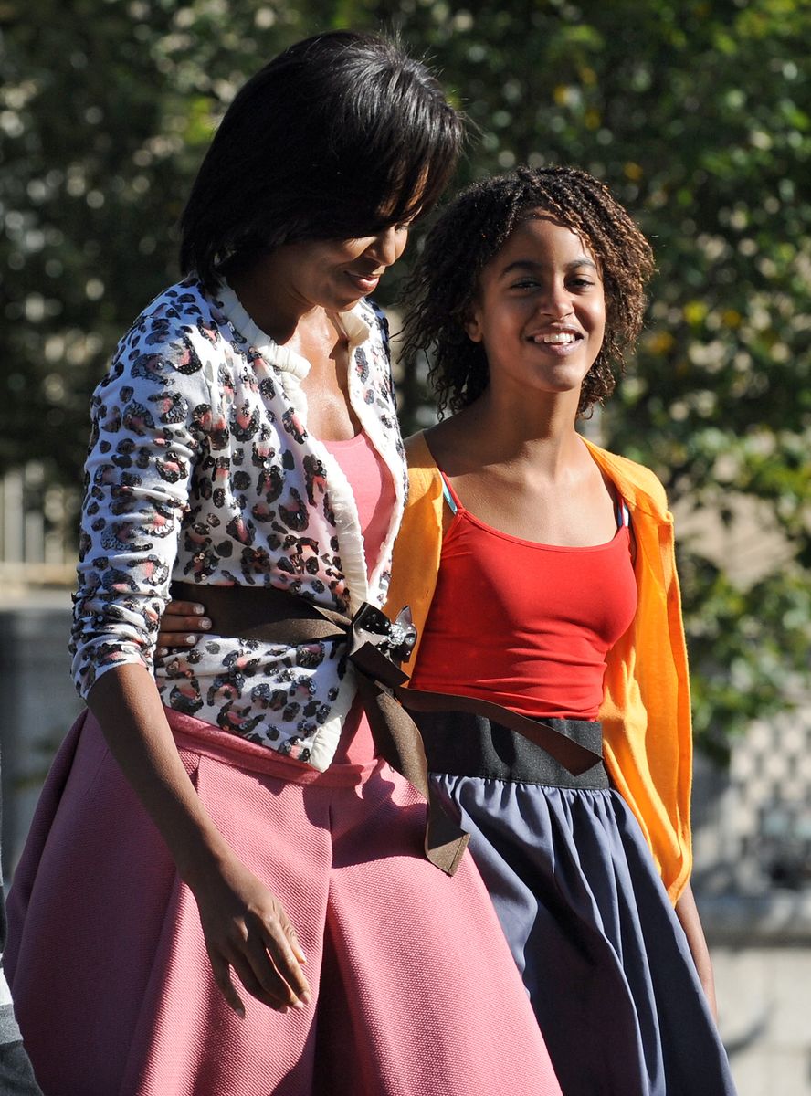 Michelle Obama opens up about emotional moment with her daughter Malia ...