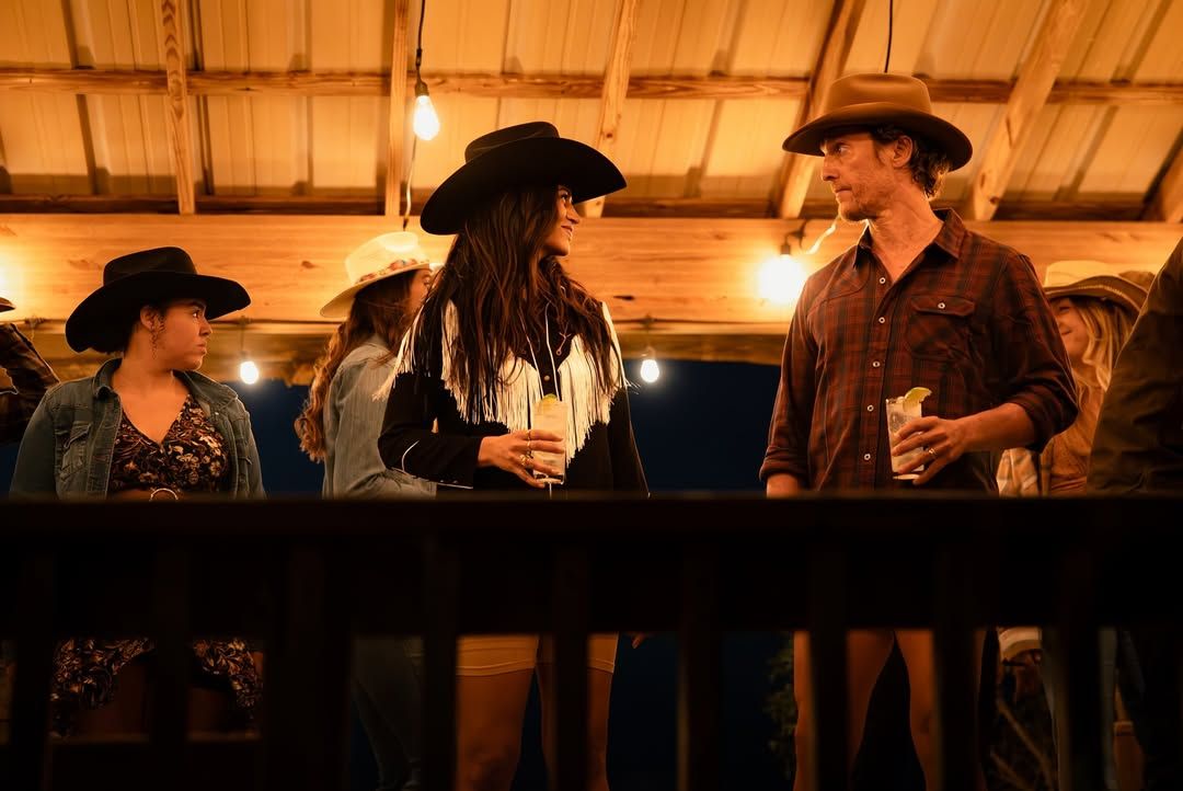 Matthew McConaughey and wife Camila Alves share the behind-the-scenes of their pantless shoot
