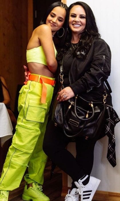 Becky G mother photo
